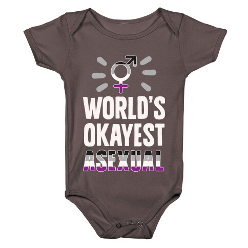 World's Okayest Asexual Baby One-Piece