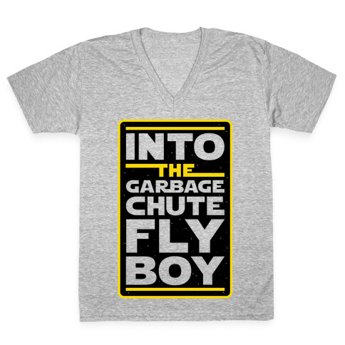 Into The Garbage Chute Fly Boy V-Neck Tee Shirt