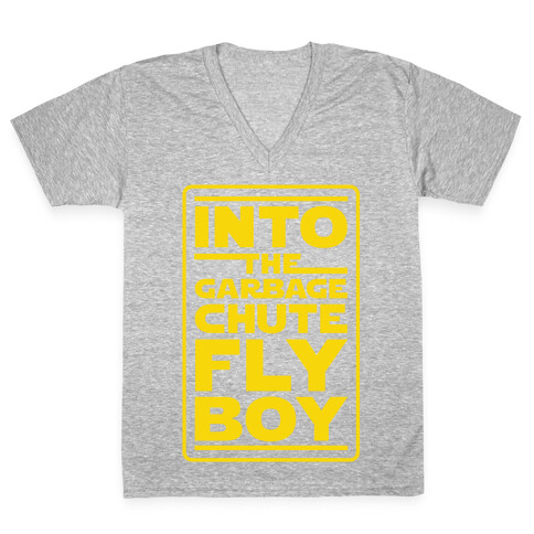 Into The Garbage Chute Fly Boy V-Neck Tee Shirt