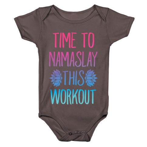 Time To Namaslay This Workout Baby One-Piece