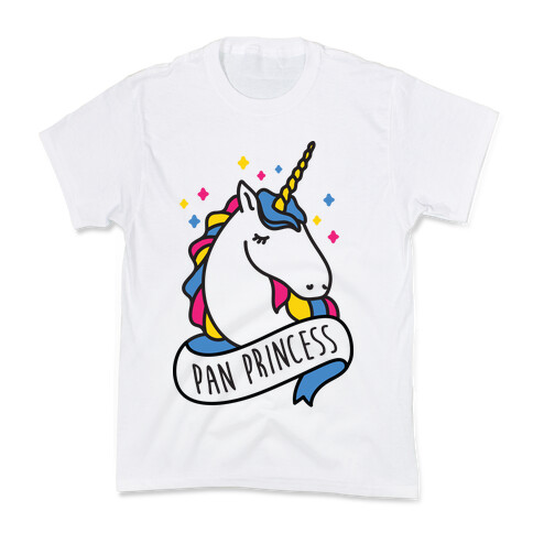 Pan Princess Unicorn Kids T-Shirt
