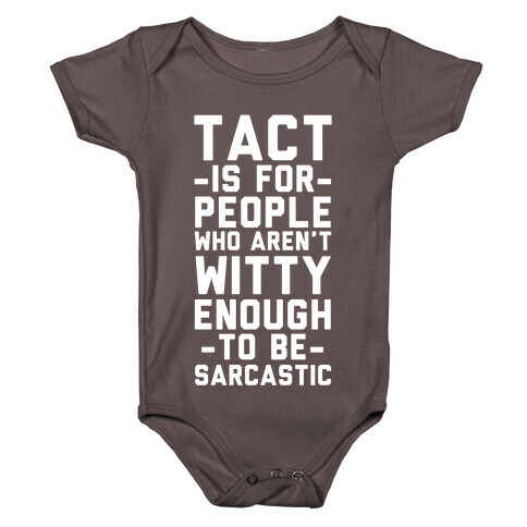 Tact Is For Baby One-Piece