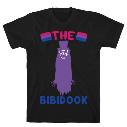 The Bibidook Parody White Print T-Shirt