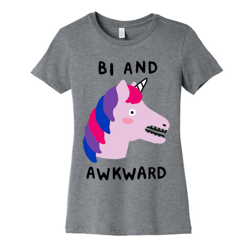 Bi And Awkward Womens T-Shirt