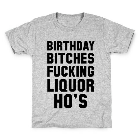 Real Birthday Party Kids T-Shirt