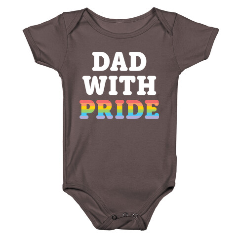 Dad With Pride Baby One-Piece