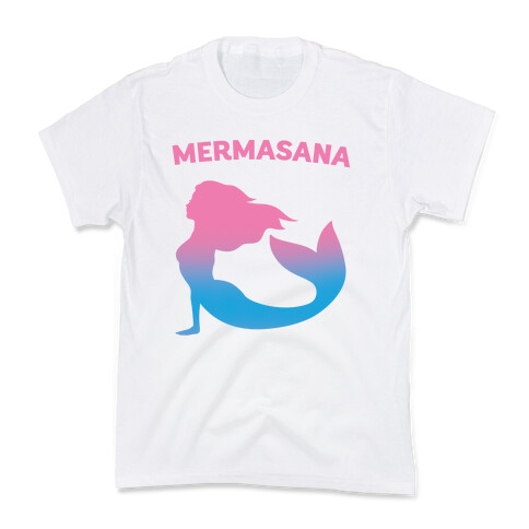 Mermasana Parody Kids T-Shirt