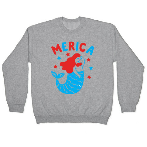 Merica Mermaid Pullover