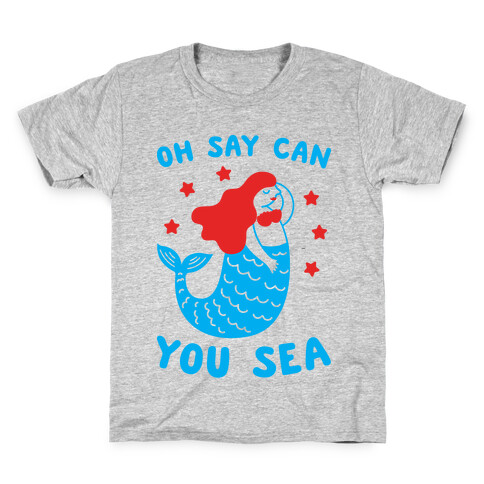 Oh Say Can You Sea Kids T-Shirt