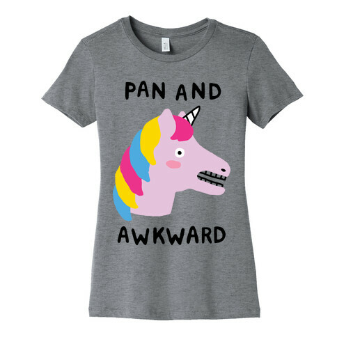 Pan And Awkward  Womens T-Shirt