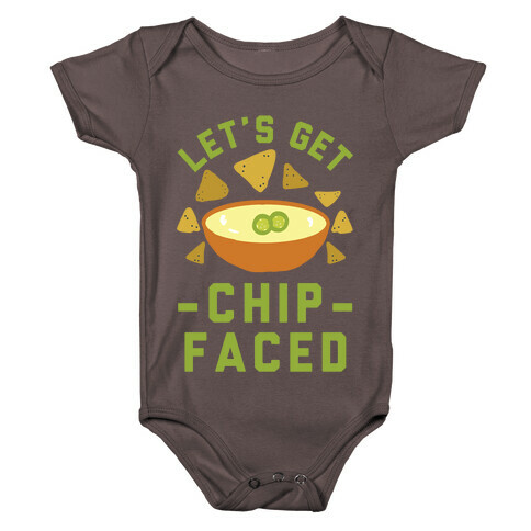 Let's Get Chip Faced Baby One-Piece