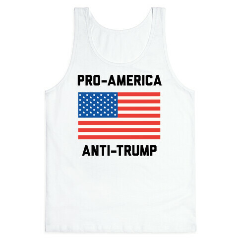 Pro-America Anti-Trump Tank Top
