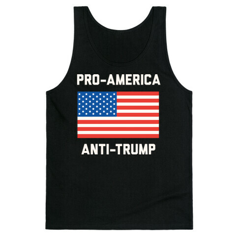 Pro-America Anti-Trump Tank Top