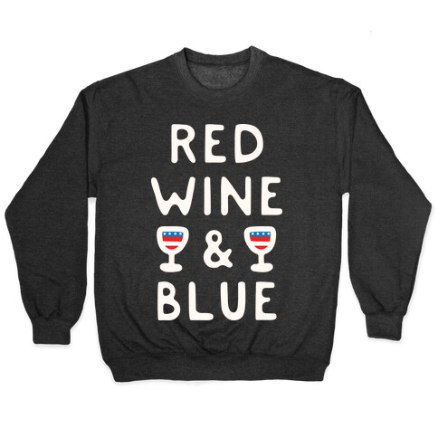 Red Wine And Blue Pullover