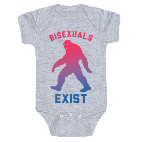 Bisexuals Exist Sasquatch Baby One-Piece