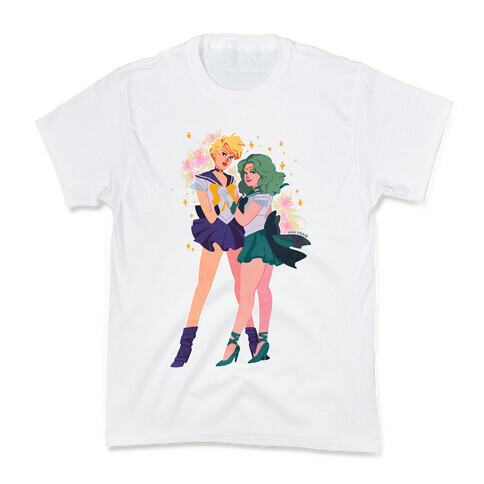 Sailor Neptune & Sailor Uranus Kids T-Shirt