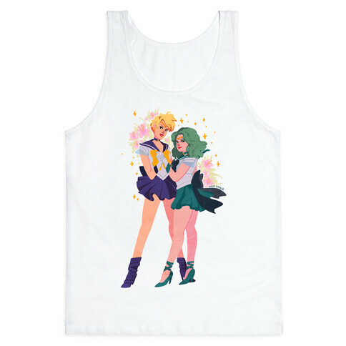 Sailor Neptune & Sailor Uranus Tank Top