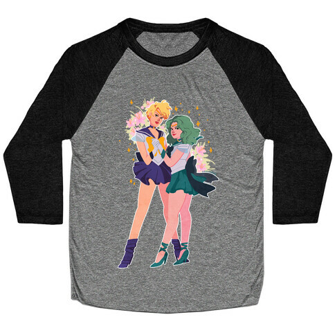 Sailor Neptune & Sailor Uranus Baseball Tee