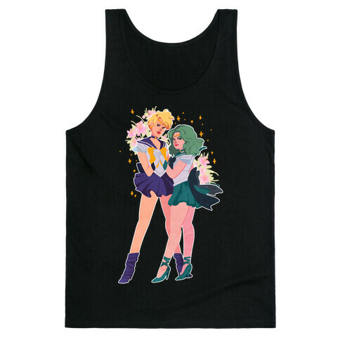 Sailor Neptune & Sailor Uranus Tank Top