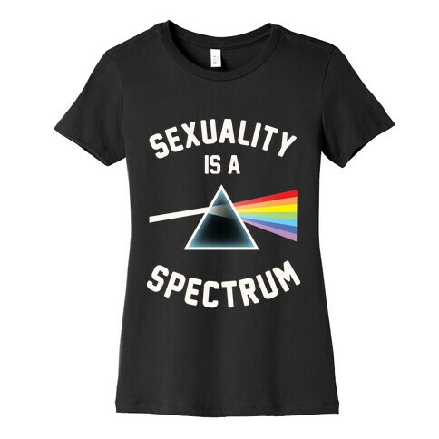 Sexuality is a Spectrum Womens T-Shirt