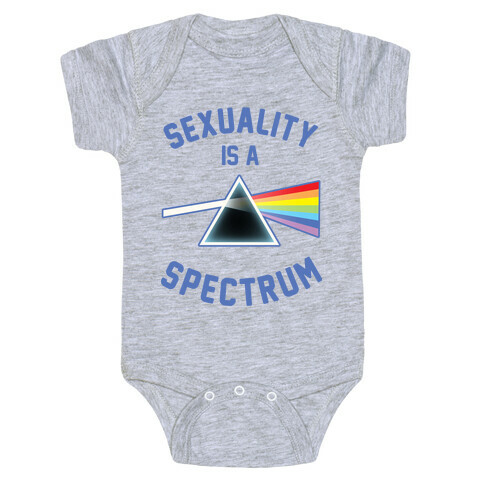 Sexuality is a Spectrum Baby One-Piece