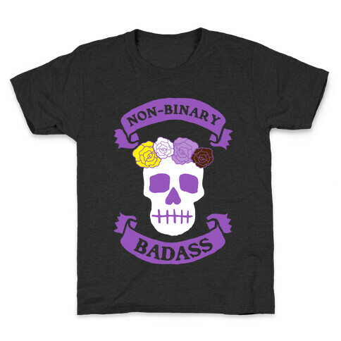 Non-Binary Badass Kids T-Shirt