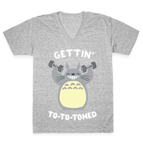 Gettin' Tototoned V-Neck Tee Shirt