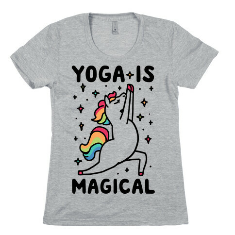 Yoga Is Magical Womens T-Shirt
