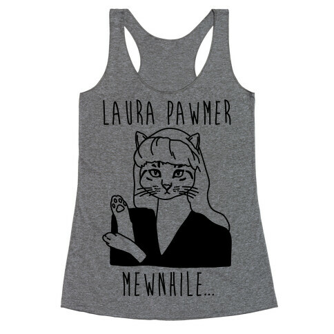 Laura Pawmer Parody Racerback Tank Top