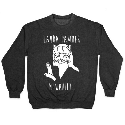 Laura Pawmer Parody White Print Pullover