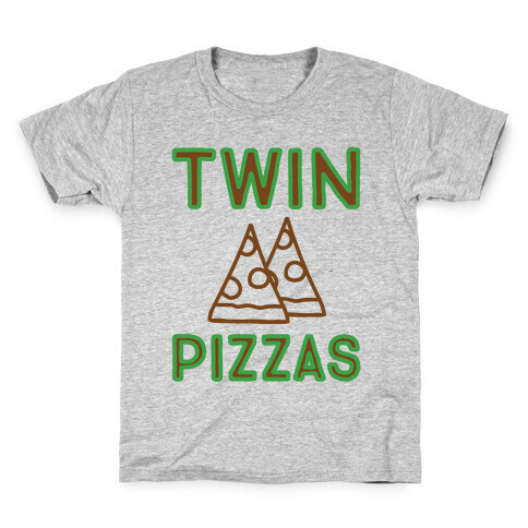 Twin Pizzas Parody Kids T-Shirt