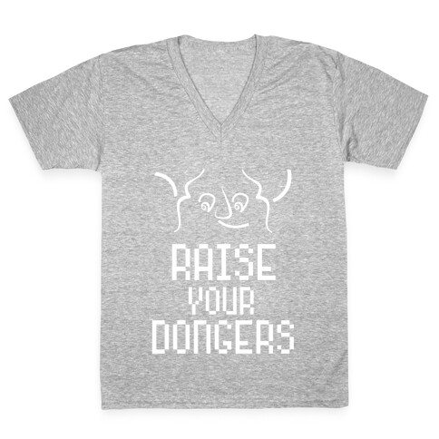 Raise Your Dongers V-Neck Tee Shirt