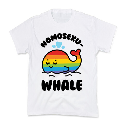 Homosexu-Whale Kids T-Shirt