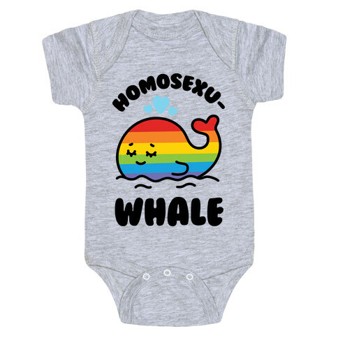 Homosexu-Whale Baby One-Piece