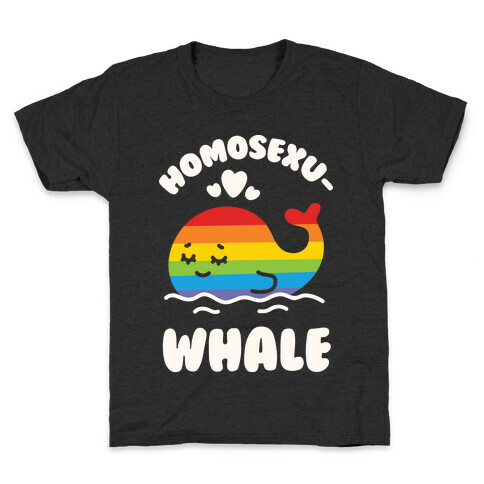 Homosexu-Whale Kids T-Shirt