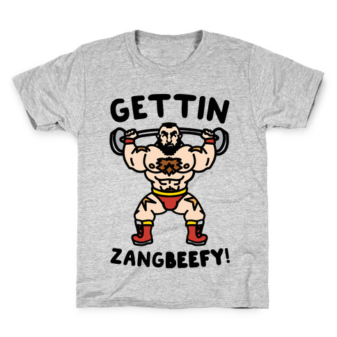 Gettin Zangbeefy Parody Kids T-Shirt