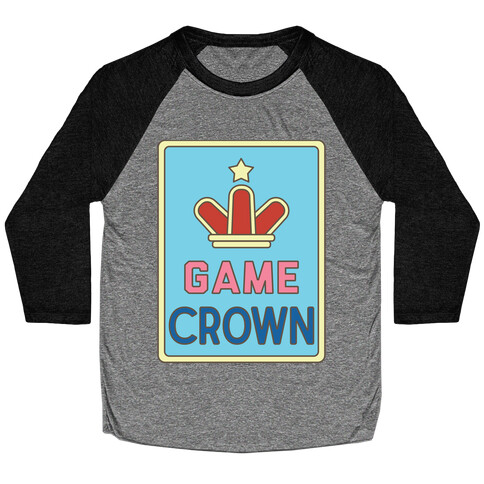 Game Crown Baseball Tee