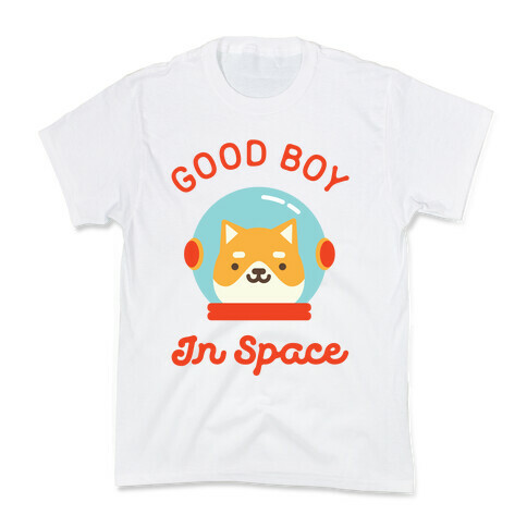Good Boy In Space Kids T-Shirt