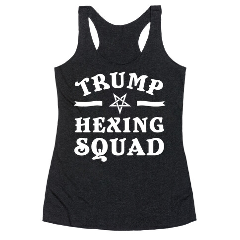 Trump Hexing Squad Racerback Tank Top