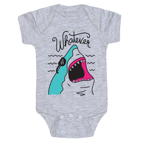 Whatever Shark Baby One-Piece