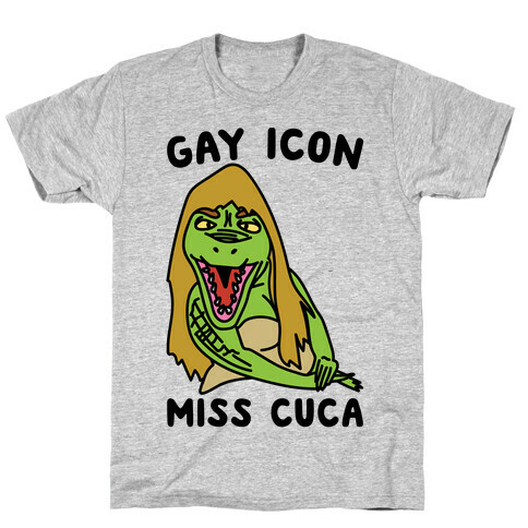 Gay Icon Miss Cuca Parody T-Shirt
