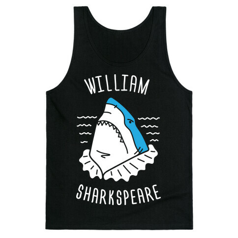 William Sharkspeare Tank Top