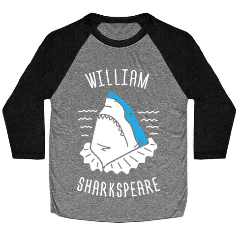 William Sharkspeare Baseball Tee