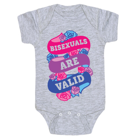 Bisexuals Are Valid Baby One-Piece