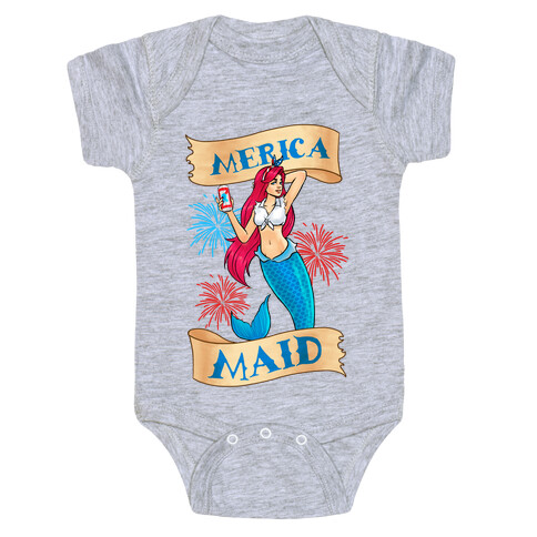 Merica Maid Baby One-Piece