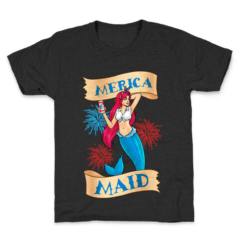 Merica Maid Kids T-Shirt