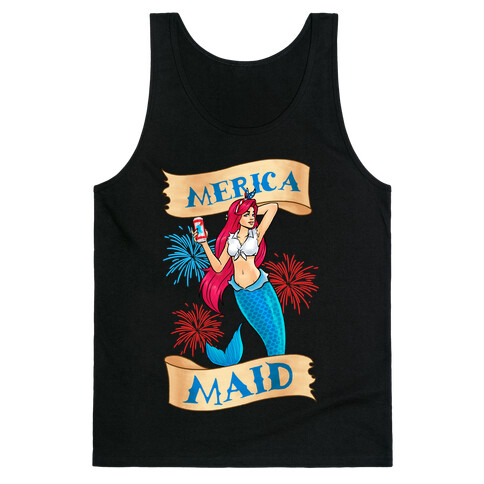 Merica Maid Tank Top