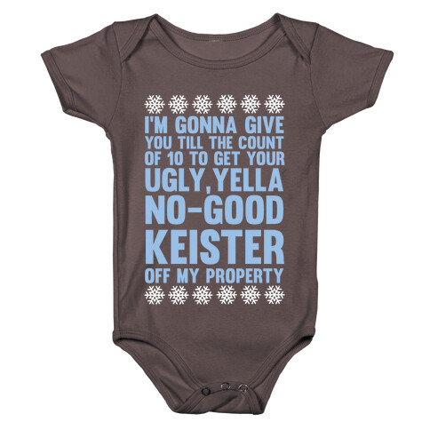 Ugly, Yella, No-Good Keister Baby One-Piece