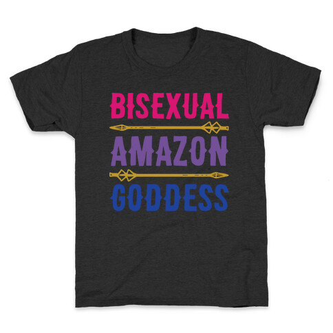 Bisexual Amazon Goddess Parody White Print Kids T-Shirt