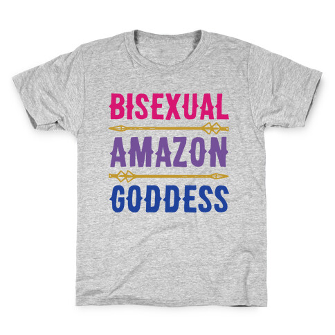 Bisexual Amazon Goddess Parody Kids T-Shirt